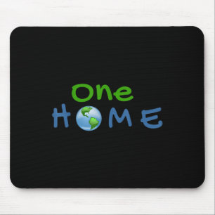 Tapis De Souris Un monde de protection climatique Protection de l'