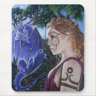 Tapis De Souris Un pacte plus docile de dragon - air