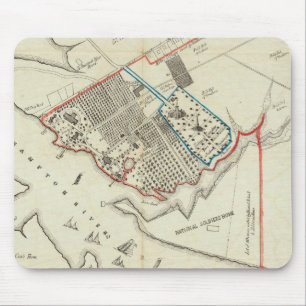 Tapis De Souris Un Plan De La Propriété Du Hampton Normal