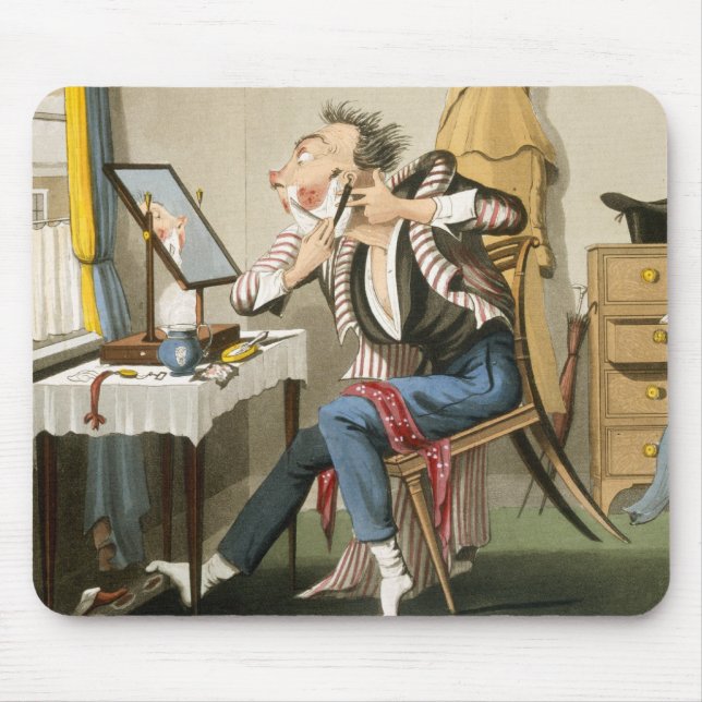 Tapis De Souris Un rasoir émoussé, pub. par chasse, 1827 (etchin (Devant)