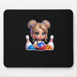 Tapis De Souris Un Sticker Sport De Bowling