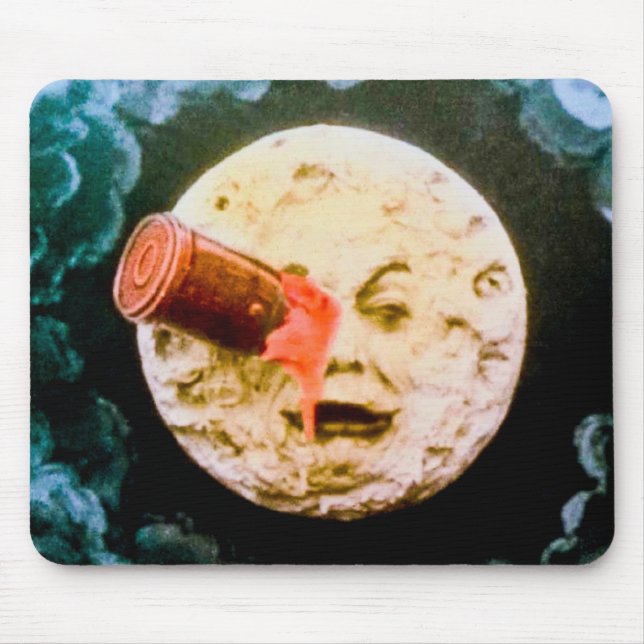 Tapis De Souris Un voyage à la lune (Devant)