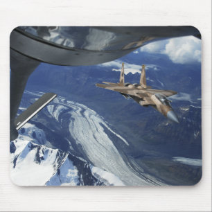 Tapis De Souris Une Armée de l'Air d'USA F-15C Eagle se plaçant