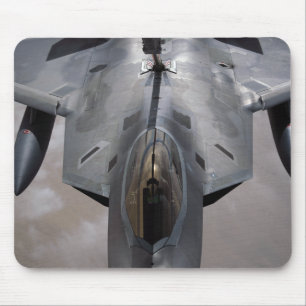 Tapis De Souris Une Armée de l'Air d'USA F-22 Raptor est