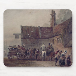 Tapis De Souris Une auberge de bord de la route