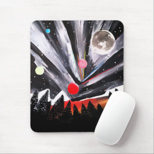 Tapis De Souris Une autre peinture de monde par Alfred Fox