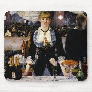 Tapis De Souris Une barre chez le Folies-Bergere