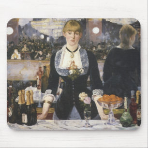 Tapis De Souris Une barre chez le Folies-Bergere