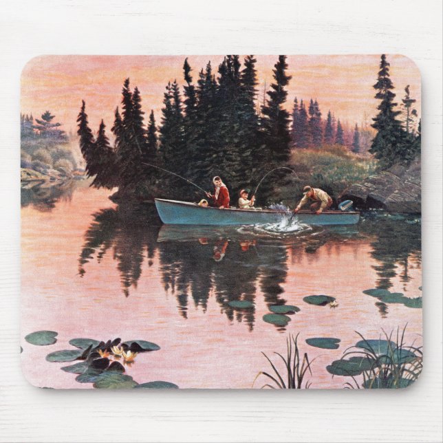 Tapis De Souris Une belle capture par John Clymer (Devant)