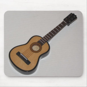 Tapis De Souris Une Belle Souris De Guitare Acoustique Miniature