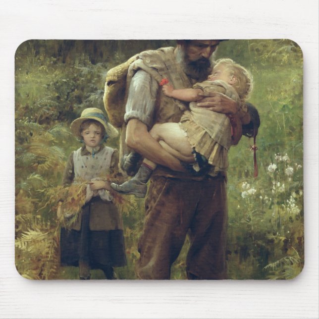 Tapis De Souris Une charge lourde (Devant)