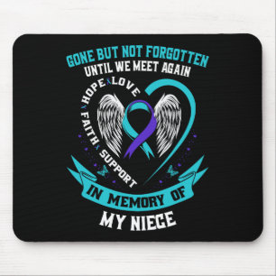 Tapis De Souris Une Chemise De Sensibilisation Au Suicide Nièce Es