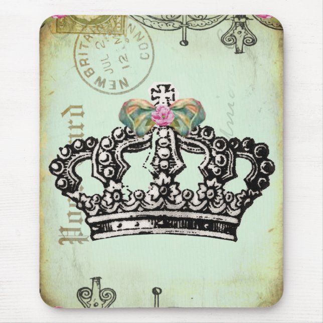 Tapis De Souris une couronne royale adaptée pour une reine (Devant)