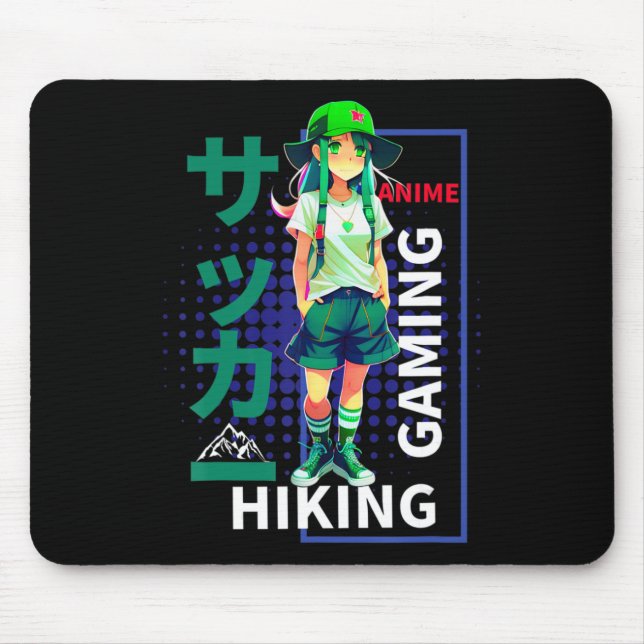 Tapis De Souris Une Fille Qui Aime Anime (Devant)