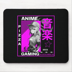 Tapis De Souris Une Fille Qui Aime Le Jeu Anime