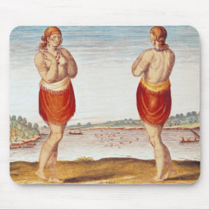Tapis De Souris Une jeune femme noble de Secoton