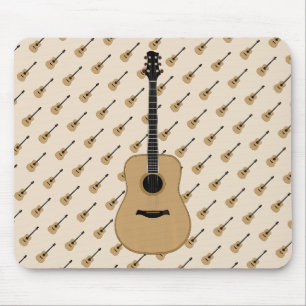 Tapis De Souris Une jolie guitare
