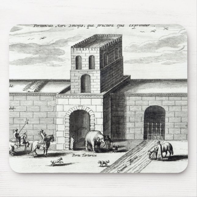 Tapis De Souris Une porte dans la Grande Muraille (Devant)