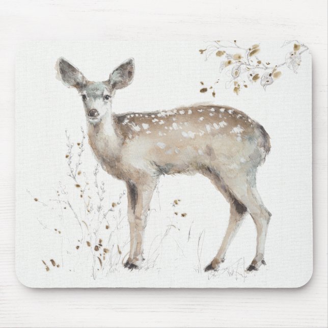 Tapis De Souris Une promenade IX de région boisée (Devant)