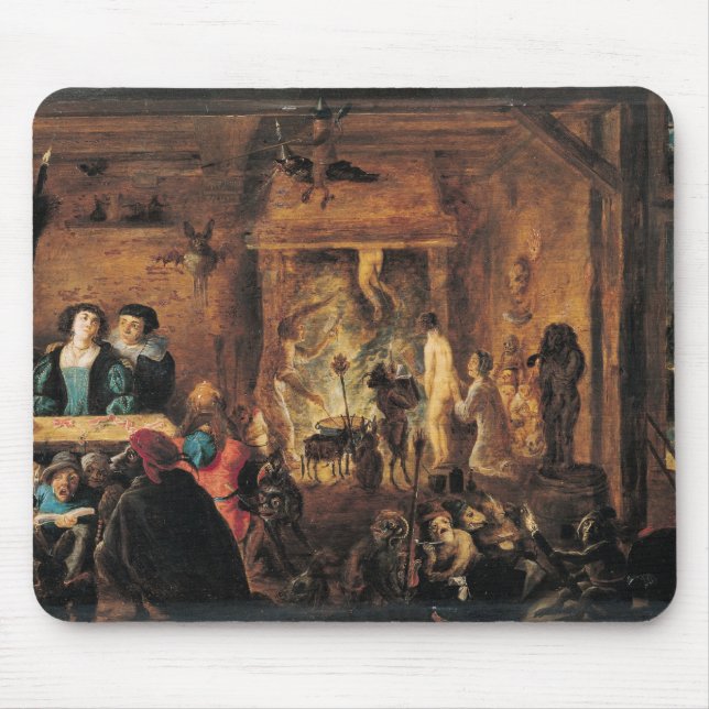 Tapis De Souris Une scène de la sorcellerie, 1633 (Devant)