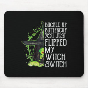 Tapis De Souris Une Sorcière Femme Boucle Le Beurre Que Tu Viens D
