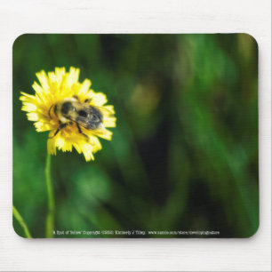 Tapis De Souris Une tache de jaune