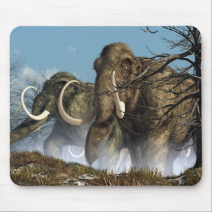 Tapis De Souris Une tempête des mammouths