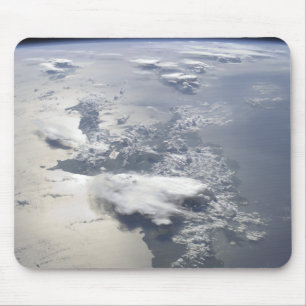 Tapis De Souris Une vue panoramique de l'île de Hispaniola