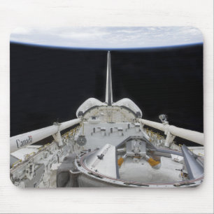 Tapis De Souris Une vue partielle de navette spatiale