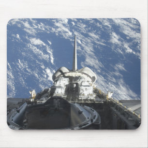 Tapis De Souris Une vue partielle de navette spatiale l'Atlantide