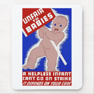 Tapis De Souris Unfair to Babies