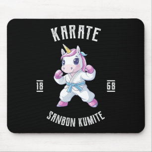 Tapis De Souris Unicorn Karate - Artiste martiale japonais