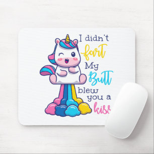 Tapis De Souris Unicorne Je n'ai pas pété mon cul vous a fait un b