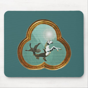 Tapis De Souris Unicorne marine Mousepad