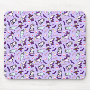 Tapis De Souris Unicornes d'Halloween