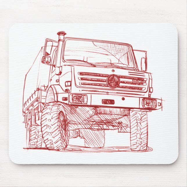 Tapis De Souris Unimog U5000 (Devant)
