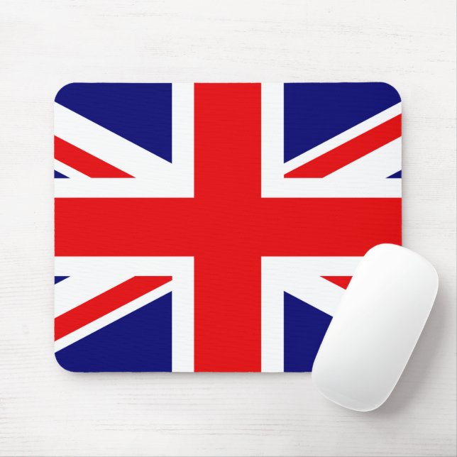 TAPIS DE SOURIS UNION JACK - LE DRAPEAU BRITANNIQUE (Avec souris)