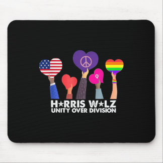 Tapis De Souris Unité sur division Harris 2024 Wheimer 2024 Vote
