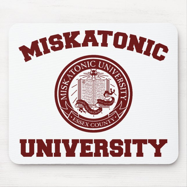 Tapis De Souris Université Mousepad de Miskatonic (Devant)