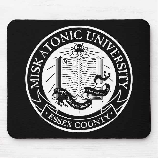 Tapis De Souris Université Mousepad de Miskatonic (Devant)
