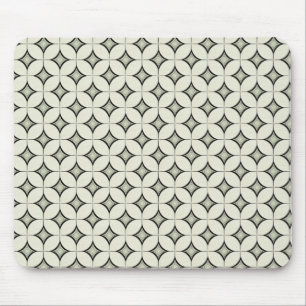 Tapis De Souris Uptown Retro Mousepad, ivoire