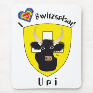 Tapis De Souris Uri Schweiz Suisse Svizzera Svizra Mousepad