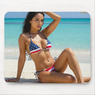 Tapis De Souris USA Dream Girl 8