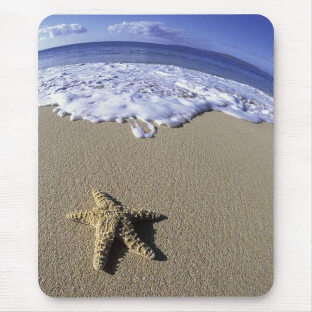 Tapis De Souris USA, Hawaii, Maui, Makena Beach, Starfish et (Devant)