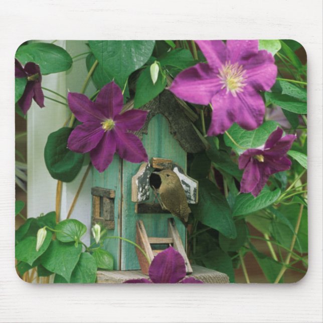 Tapis De Souris USA, Pennsylvanie. Porté dans une maison d'oiseaux (Devant)