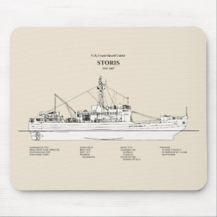 Tapis De Souris USCG Cutter Storis wmec-38 - SBD