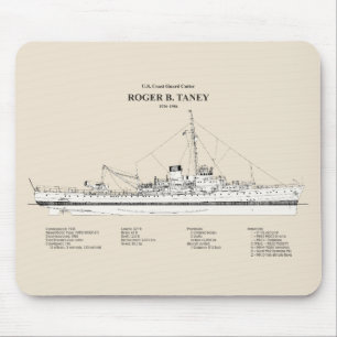 Tapis De Souris USCG Roger B. Taney whec-37 - SBD