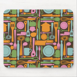 Tapis De Souris Ustensiles de cuisine Motif 3