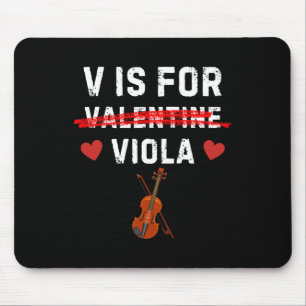 Tapis De Souris V est pour l'Alto Drôle d'Alto Musique Saint-Valen