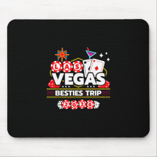 Tapis De Souris Vacances à Las Vegas - Voyage entre meilleures ami